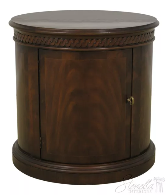 L55993EC: EJ VICTOR Round Mahogany Lamp Table Cabinet L55993EC: EJ VICTOR Round Mahogany Lamp Table Cabinet