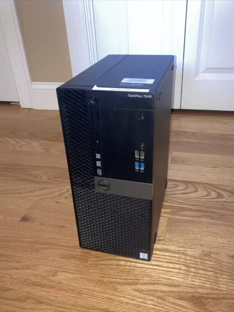 Dell Optiplex 7040 i7-6700 Quad Core CPU, AMD Radeon R5 340X GPU, 32 GB DDR4 Ram