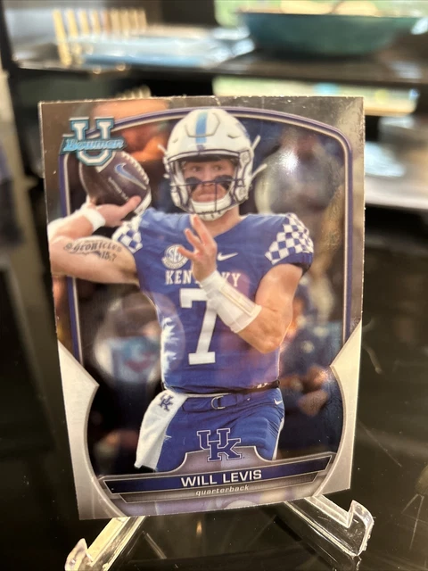 2022 Bowman U Chrome Will Levis #5 Kentucky Wildcats Tennessee Titans Mint