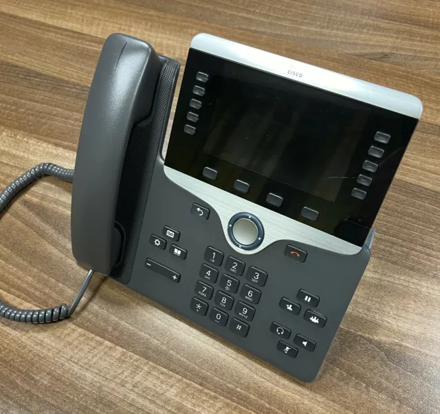 Cisco IP Phone 8811 - Telefono VoIP a carbone (CP-8811-K9) Voice over IP NUOVO DI ZECCA!