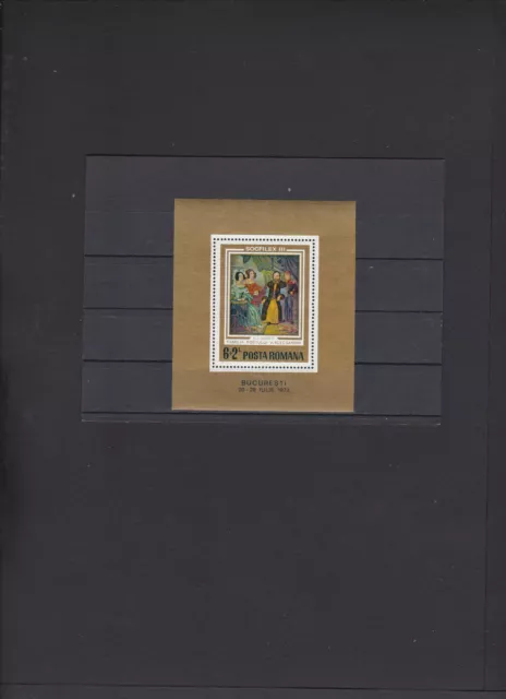 Rumänien Block 106 " Briefmarkenausstellung - SOCFILEX " Postfrisch