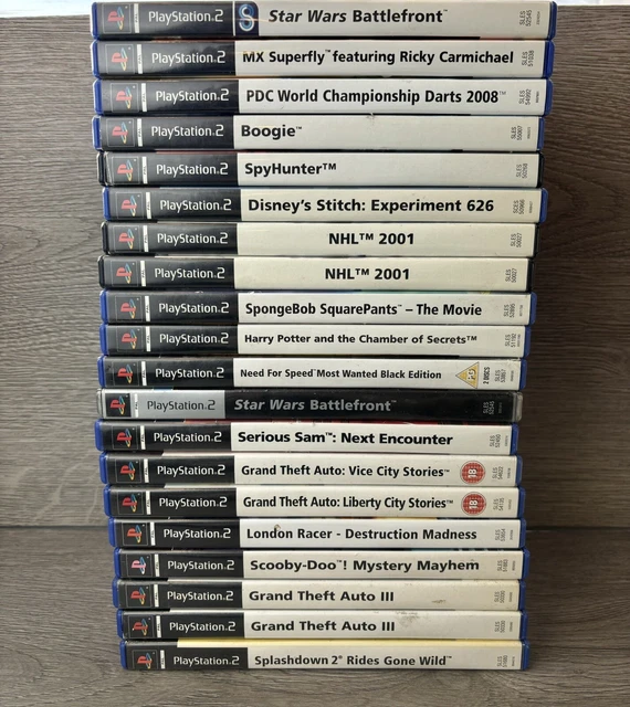 20X PLAYSTATION 2 Games, Cases + Some Manuals Bundle Job Lot £21.00