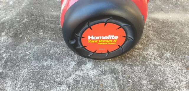 Homelite Yard Broom II 170mph Blower 2