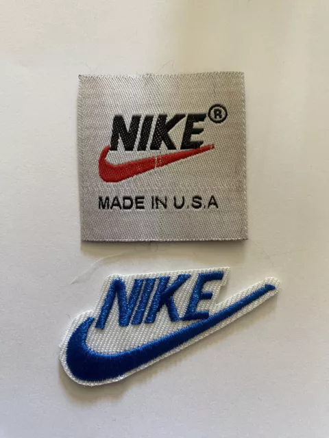 Patch Toppa Logo Nike 9x5 cm Ricamata 6 colori Termoadesiva o Cucire (offerta)