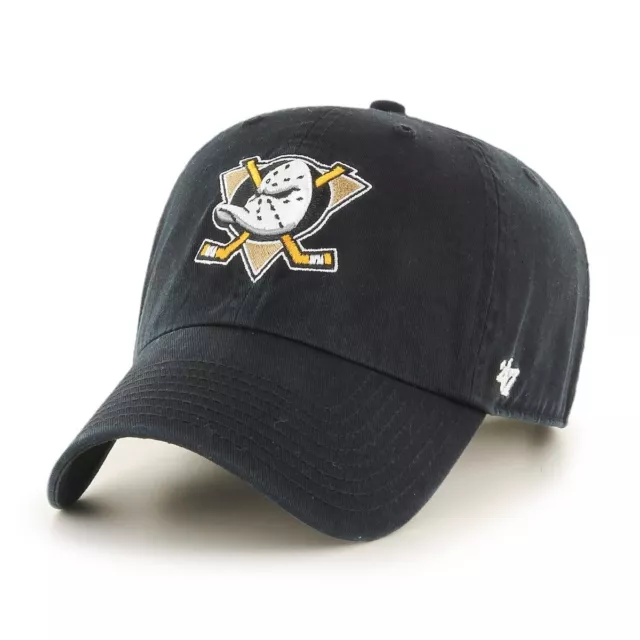 '47 Brand Clean Up Anaheim Ducks Cap - Black