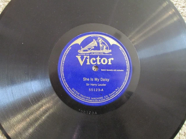 Sir Harry Lauder - She is My Daisy - Victor 55123 - NM
