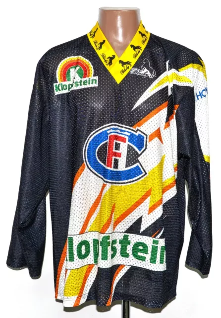 Fribourg Gotteron Switzerland Ice Hockey Shirt Blacky Size L