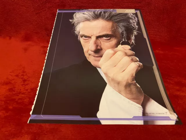 (Pad26) Picture Pin Up 11X9" Doctor Who Peter Capaldi