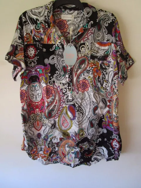 Peter Alexander Maternity Paisley   Maternity Shirt Size XS, S, M