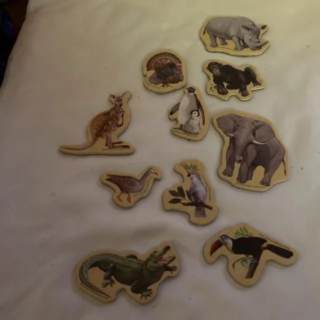 T.S. Shure Animals Wooden Magnetic Book