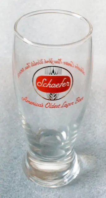 SCHAEFER New York World's Fair 1964-65 glass