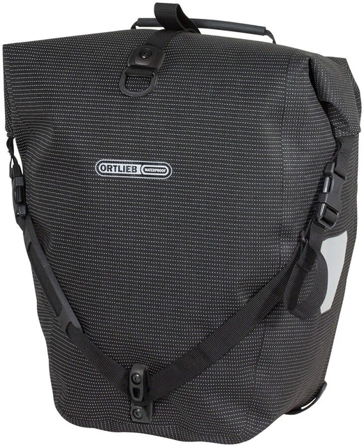 NEW Ortlieb Back-Roller High Visibility: 20 Liter Single Black