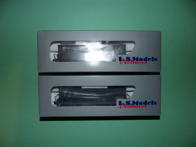 LS MODELS coffret 2 wagons minéraliers DMH SIMOTRA 30042 NEUF (n°2
