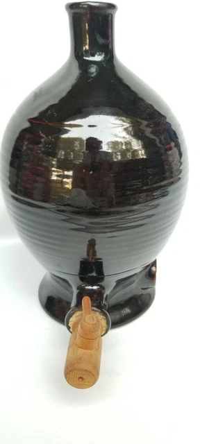 Vintage Australian Stoneware OLD BALLARAT POTTERY Decanter - approx 13 inches