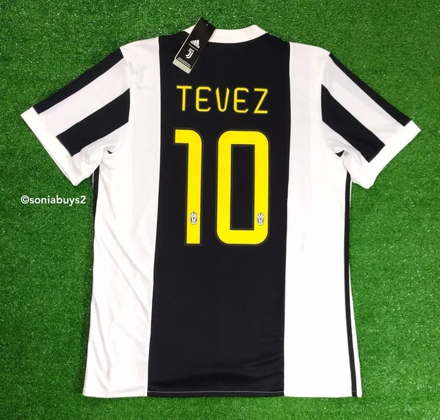 CAMISETA DE FÚTBOL local Adidas TEVEZ Juventus para hombre, BQ4533