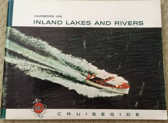 VINTAGE NAUTICAL 1960 "HARBORS on INLAND LAKES and RIVERS" GULF CRUISEGIDE