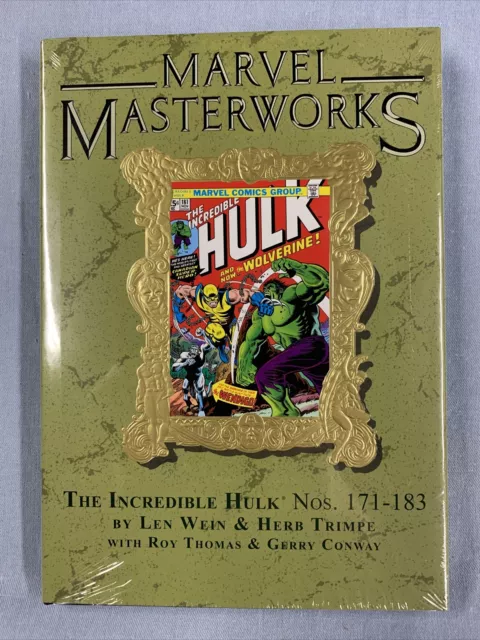 MARVEL MASTERWORKS #235 INCREDIBLE HULK Vol #10 DM Variant HC (2016) Global Ship