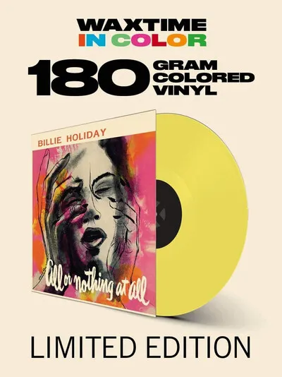 Billie Holiday All Or Nothing at All (Vinyl) Limited  12" Album Coloured Vinyl