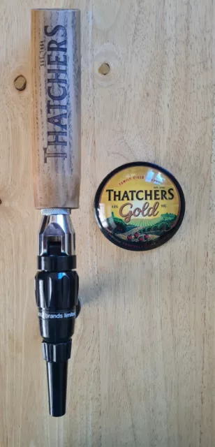 Thatchers Gold Cider Handle, Home Bar Man Cave