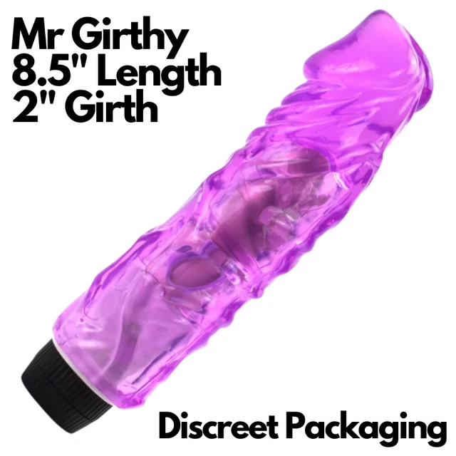 BIG VIBRATING DILDO Sex Toy 9 Inch Large Girth Multi Speed Vibrator  Realistic 15.99 - PicClick UK