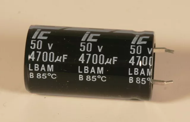 Capacitor - Electrolytic - 4700 MFD - 50 V