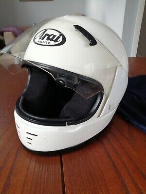 Arai debutto STEEL BLUE PIENO VISO Motocicletta Moto Casco 