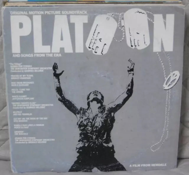 Various – Platoon (Original Motion Picture Soundtrack)	Lp  N. 11322