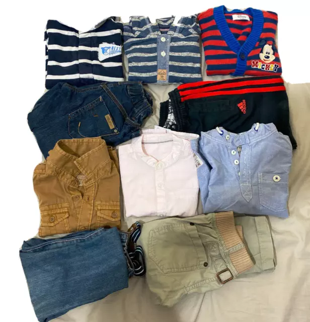 Baby Boy Clothes 2 year bundle Branded Next M&S Adidas joblot 2-3 yr