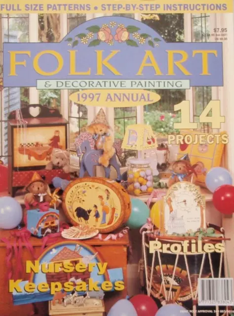 Folk Art & Decorative Painting Magazine Vol 3 No 3 - 25% Bulk Magazine Discount