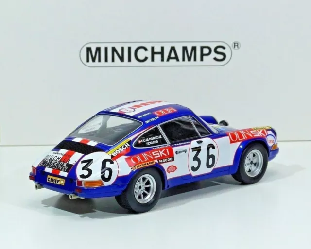 Porsche 911S 24h Lemans 1971 #36 B.Waldegard, B.Cheneviere 1:18 MINICHAMPS