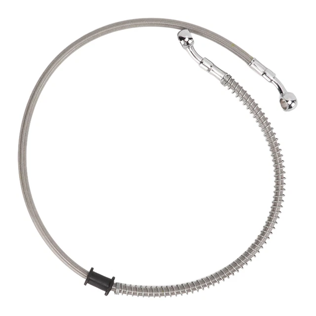 80 cm linea freno moto acciaio inox PVC antiruggine carburante ad alte prestazioni