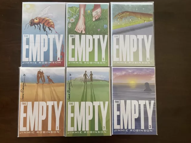 Image The Empty 1-6 Complete VF/NM #1 & #2 Signed Jimmie Robinson (2015)