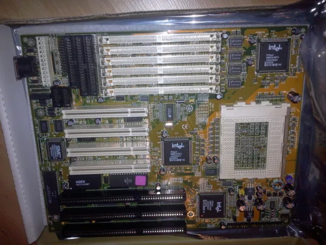 NEW OLD STOCK : EPoX PP6-NB Pentium Pro Socket 8 440FX Motherboard Vintage