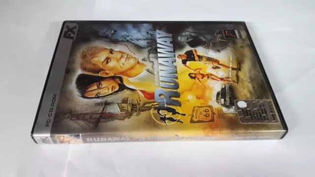 Gioco PC cd-rom RUNAWAY A ROAD ADVENTURE Italiano