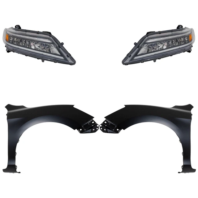Kit Headlight Lamp Left-and-Right Left & Right for Honda Accord 2016-2017