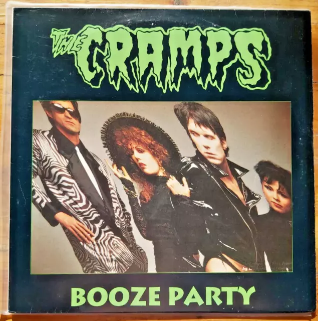Cramps, Booze Party, Lux Records, 1989, 2 vinyles, 1990, rare