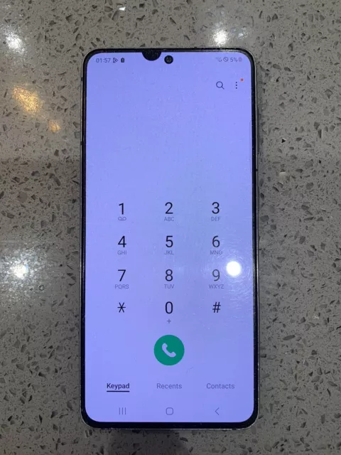 Faulty - Samsung Galaxy S21  128GB 5G Black Unlocked Smartphone