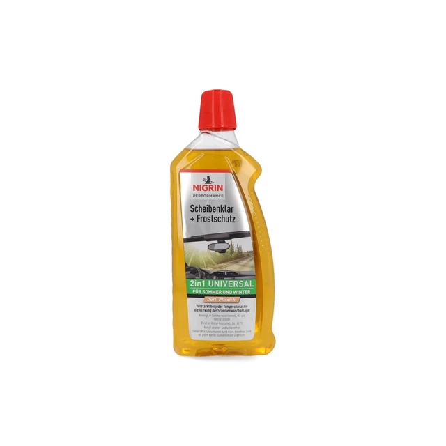 6x NIGRIN Scheibenklar & Frostschutz -35°C Pfirsich (1.000ml)