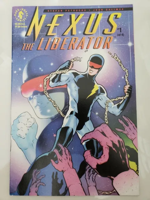 Nexus The Liberator #1-4 (1992) Dark Horse Comics Full Complete Series!