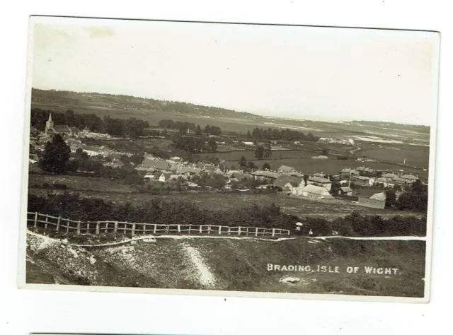 Isle of Wight  postcard Brading General view