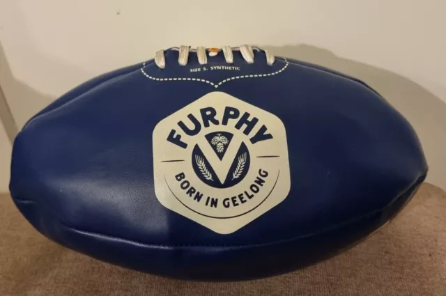 Furphy Beer Born In Geelong AFL Football Limited Edition - Size 5 Synthetic