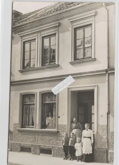 Bremen Haus Fassade  Architektur   alte Fotokarte gest. Bremen 1911