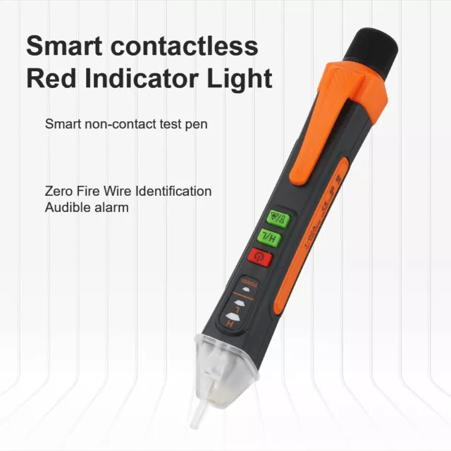 Voltage Tester Pen Non Contact Electric Detector AC Sensor Power Alert 12-1000V