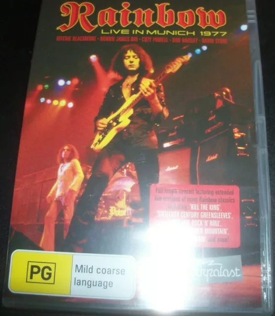 Rainbow: Live in Munich 1977 (Australia All Region) DVD - New