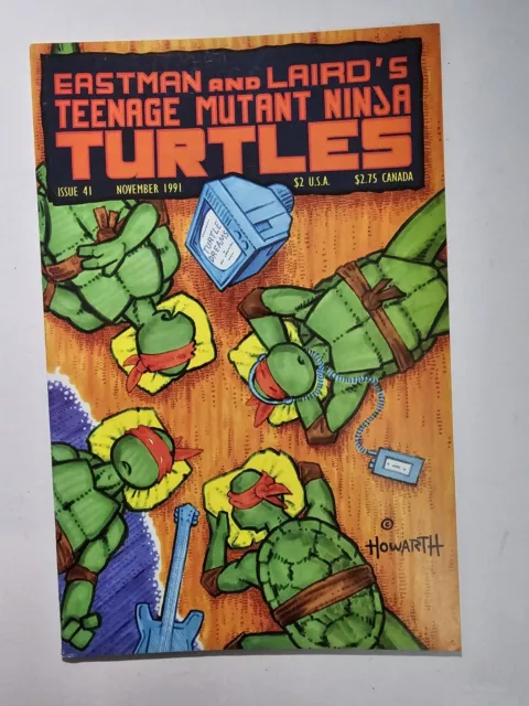 Teenage Mutant Ninja Turtles .. 41 .. VF+ Mirage .. Eastman and Laird .. Vol 1