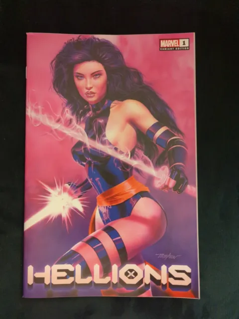 Hellions #1 Mike Mayhew Exclusive X-Men Psylocke Marvel