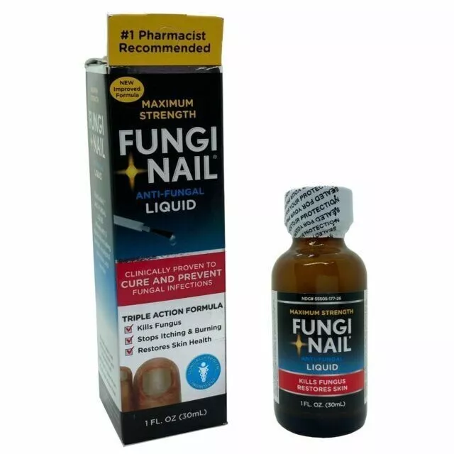FungiNail Maximum Strength AntiFungal Liquid, 1 Oz
