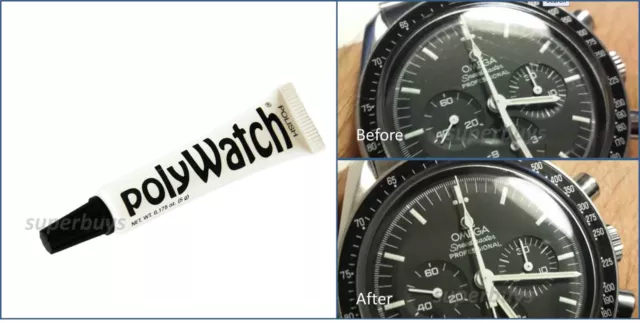 PolyWatch Remove Scratch Removal Polish Watch Screen Plastic Acrylic Screen Tool