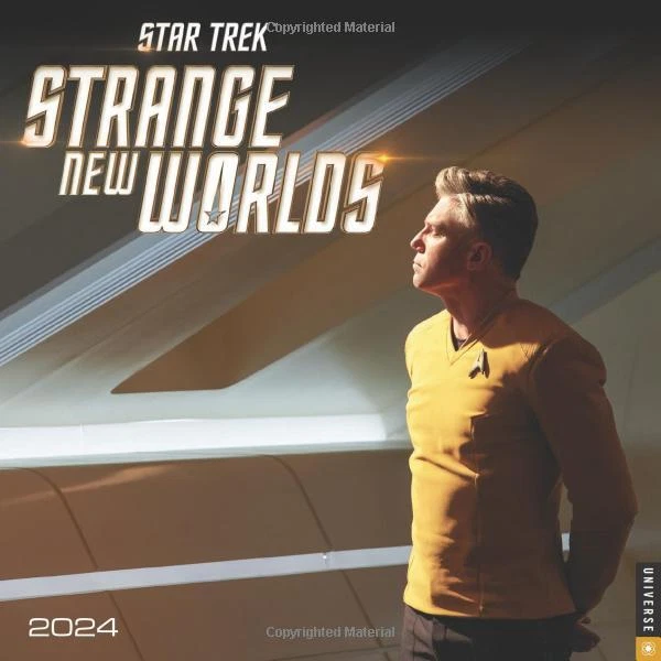 STAR TREK STRANGE New Worlds 2024 Wall Calendar Brand New 343772