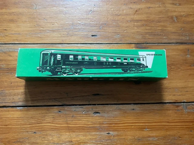 Auto Coach Train MARKLIN HO SCALE Spiesewagen Dining Car 4024 Model Train with Box £4.33 ...